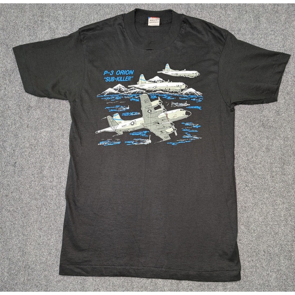 1987 "P⋆3 Orion: Sub-Killer" - Single Stitch‎ Double Sided Size Medium T Shirt